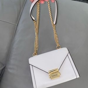 michael kors crossbody white